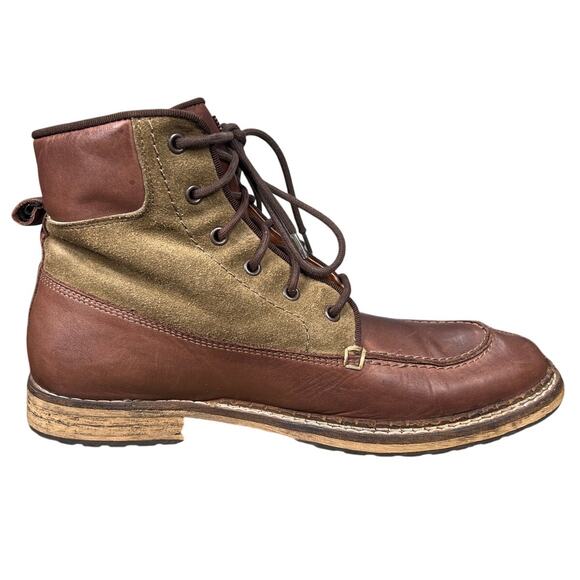Vintage Armani Jeans Stivaletti Uomo Brown Field Chukka Boot Size 44 US 11 main image 5